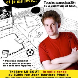 Affiche " 2 Aspirines, du james brown et je me leve "- LoBO-GraphiK.com - Youri - youri@lobo-graphik.com