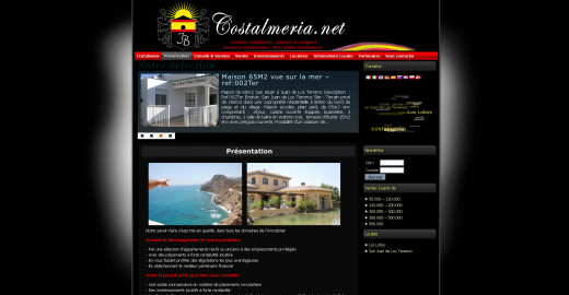 Création du site web www.costalmeria.net par lobo-graphik Création du site web www.costalmeria.net par lobo-graphik