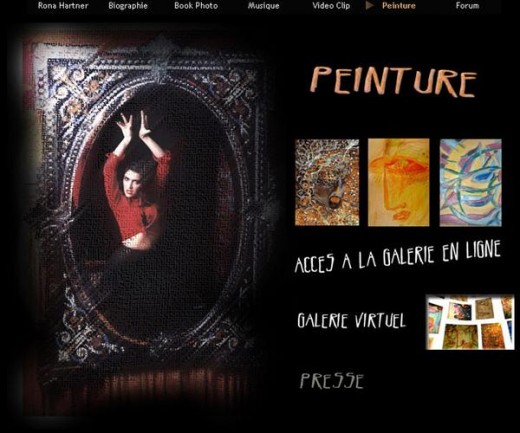 VERSION 2007 - Création du site web officielle ww.ronahartner.com - http://www.lobo-graphik.com VERSION 2007 - Création du site web officielle ww.ronahartner.com - http://www.lobo-graphik.com