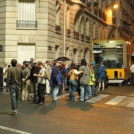 Prises de vues sur la voie publique