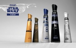 Evian star wars - lobo-graphik - affiche - flyer - creation web site - e-boutique