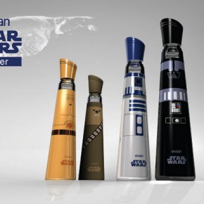 Evian star wars - lobo-graphik - affiche - flyer - creation web site - e-boutique