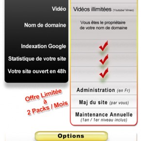 Pack Pro - Tarif site web - http://www.lobo-graphik.com