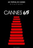 Affiche du festival de cannes 2012 - cannes65 - création vu par http://www.lobo-graphik.com