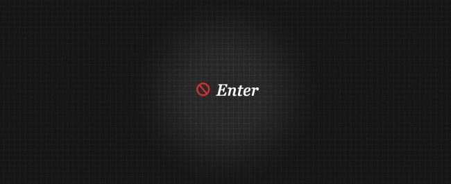 La page d'intro avant wordpress