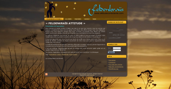 Site web : http://attitudeconsciente.com - Web Création lobo-graphik.com