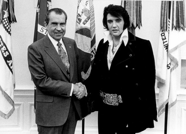 Elvis rencontre Nixon - l'image d'origine