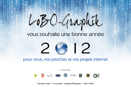 mes 10 propositions de bonne résolution pour l'année 2012 - Up to 2012 - https://www.lobo-graphik.com
