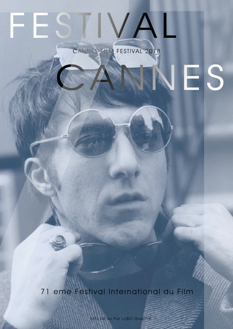 Les affiches du Festival de CANNES 2018 - vu par LoBO-GraphiK