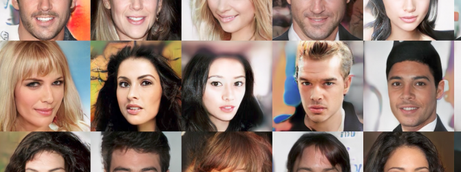 Un réseau neuronal crée des visages humains à partir de célébrités