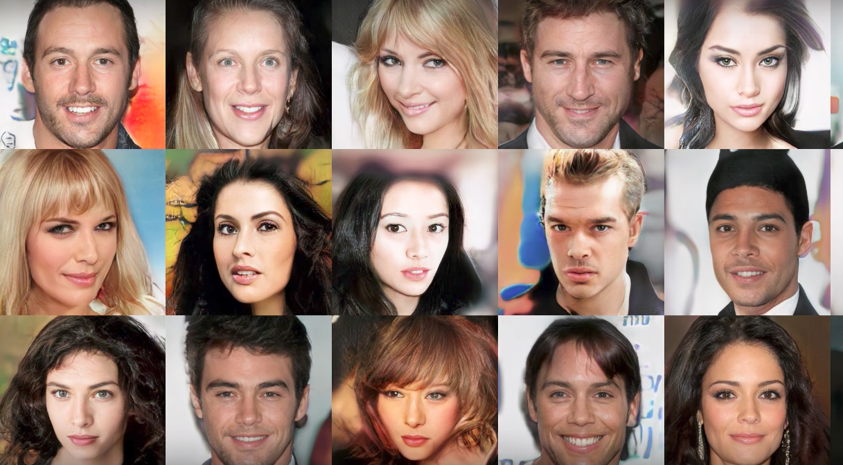 Un réseau neuronal crée des visages humains à partir de célébrités