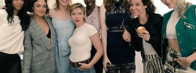 Les Marvel Girls réunies pour une photo