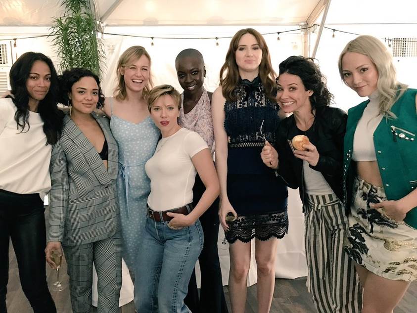 Les Marvel Girls réunies pour une photo