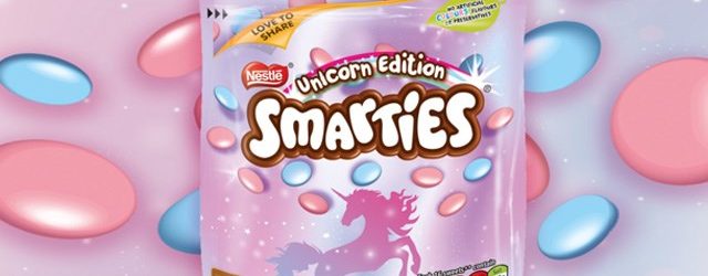 Des Smarties licorne