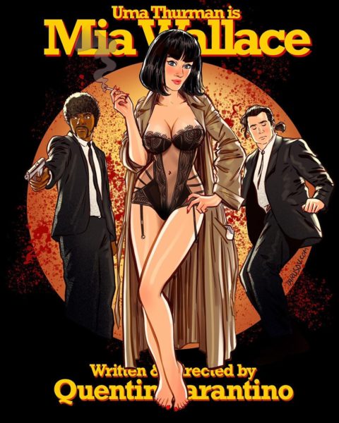 Des héroïnes de Tarantino en Pin-Up