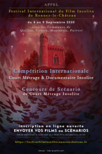 Création Affiche Sélection & Concours du Festival Insolite 2020